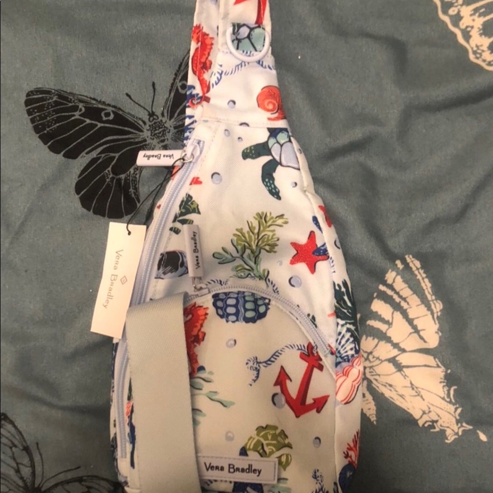 NEW Vera Bradley Nautical Sling Bag